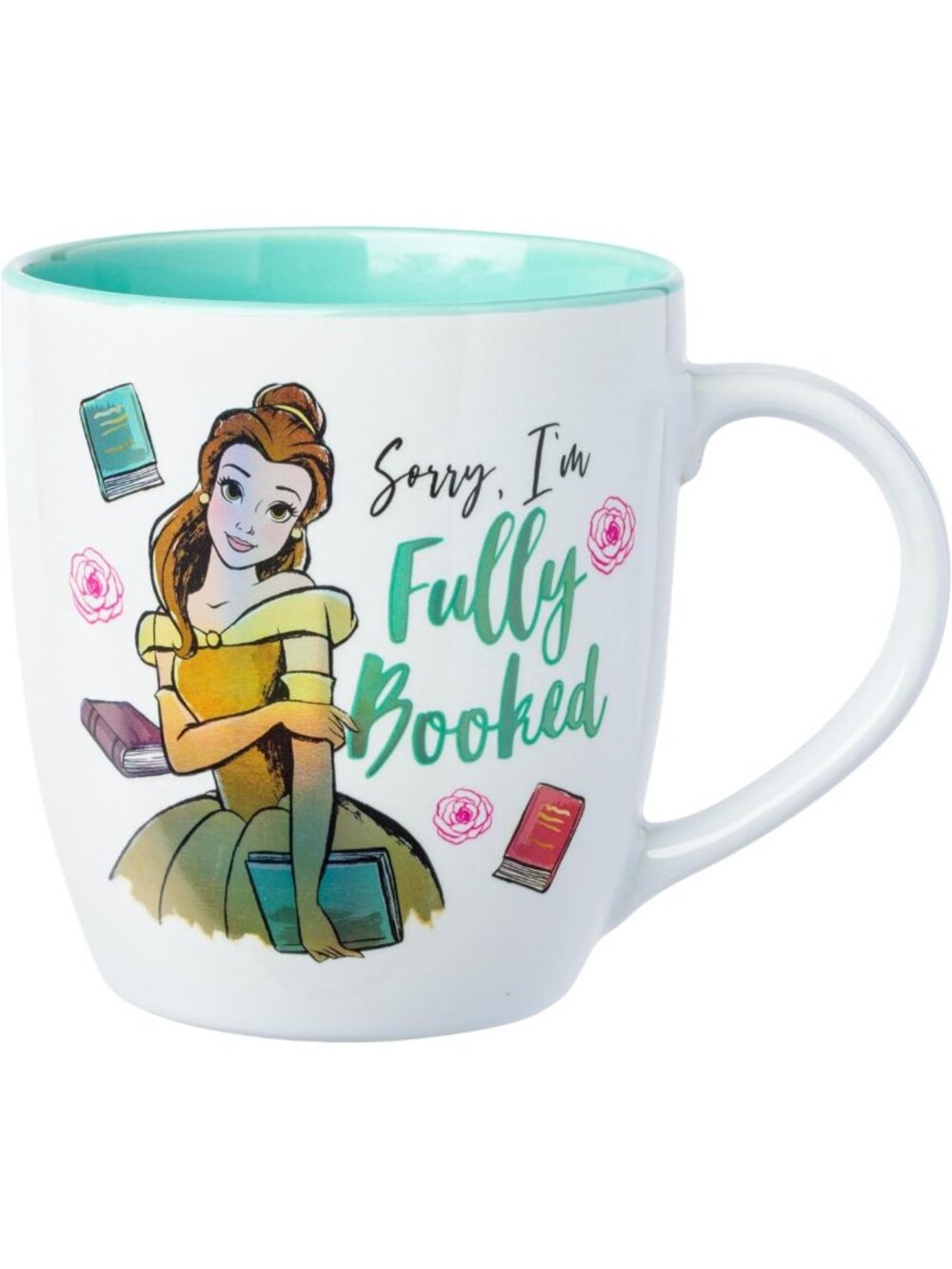 Beauty and the Beast Belle Ceramic Mug - 18oz Disney Inspired Coffee Cup
